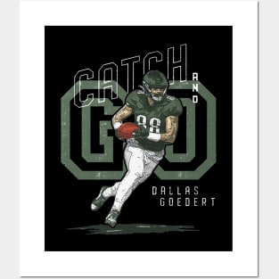 Dallas Goedert Philadelphia Catch And Go Posters and Art